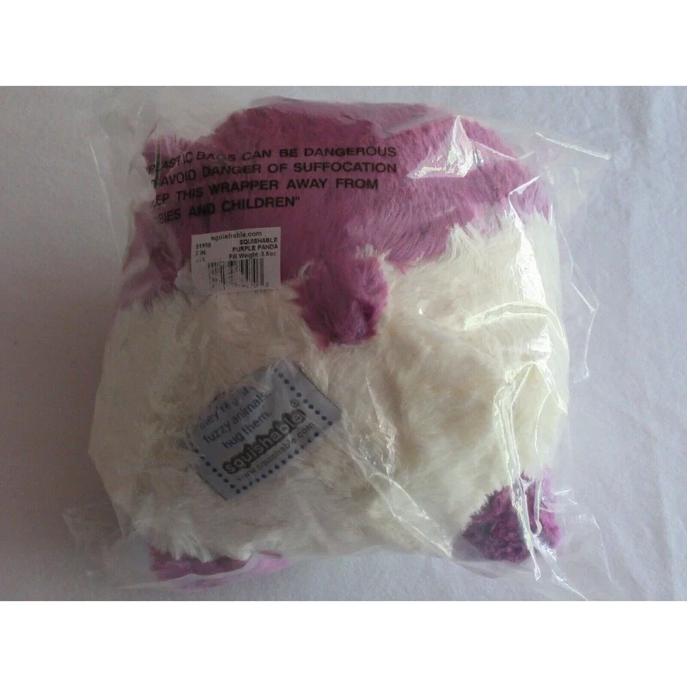 Squishable Purple Panda Jumbo Plush Stuffed Animal  Retired Design 7